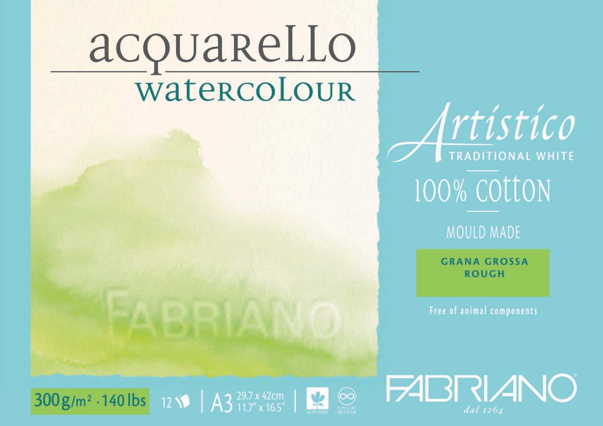 Watercolor paper FABRIANO ARTISTICO 300gr