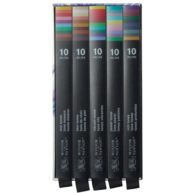 Winsor & Newton Studio Collection Pencil Collection - Set of 50 10X5 DRAWERS
