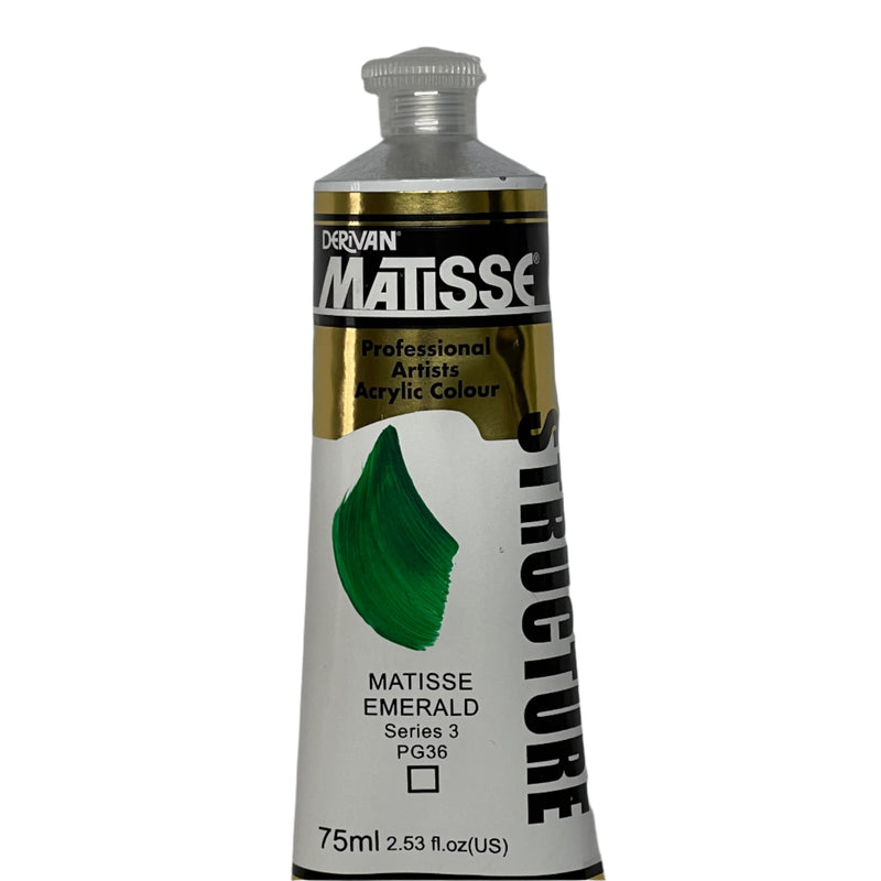 Matisse Structure Matisse Emerald - Series 3 - 75ml tube