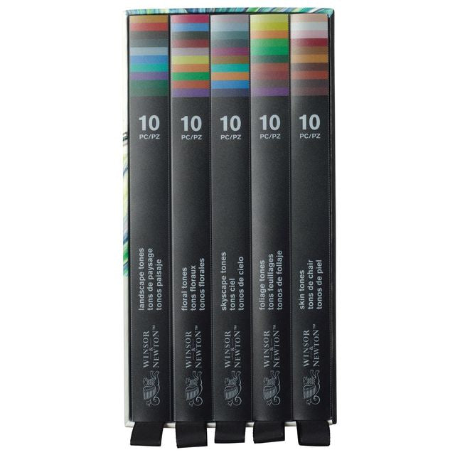 Winsor & Newton Studio Watercolour Pencil Drawers - set of 50 10 x 5 DRAWERS

