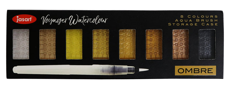 Jasart Voyager Watercolour Metallic set - Ombré - 8 colours