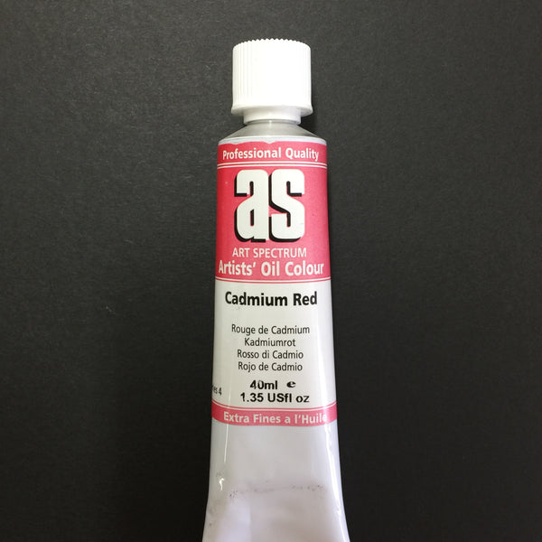 Art Spectrum Artist Oil Cadmium Red 40ml tube 