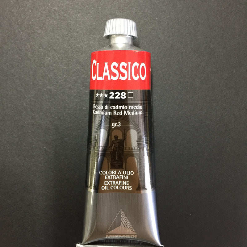 Maimeri Classico Oil Cadmium Red Medium - 60ml tube