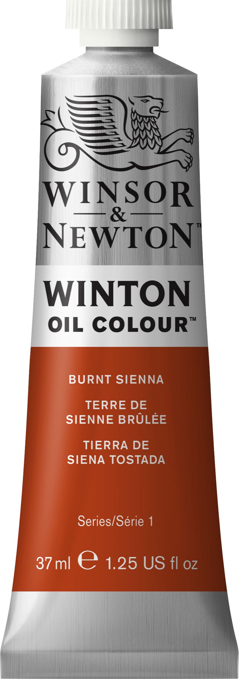Winton Oil Colour Burnt Sienna - 37ml tube