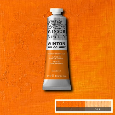 Winton Oil Colour Cadmium Orange Hue - 37ml tube