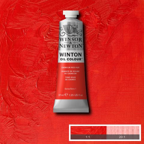 Winton Oil Colour Cadmium Red Hue - 37ml tube
