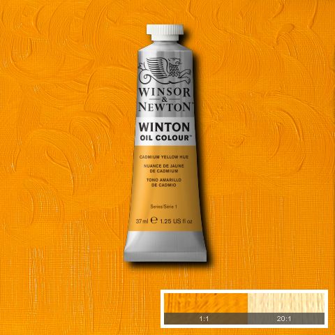 Winton Oil Colour Cadmium Yellow Hue - 37ml tube