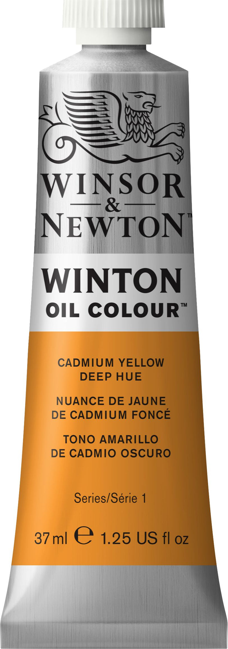 Winton Oil Colour Cadmium Yellow Deep Hue - 37ml tube