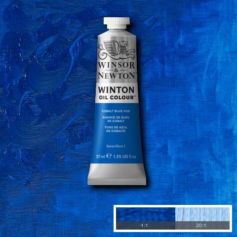 Winton Oil Colour Cobalt Blue Hue - 37ml tube