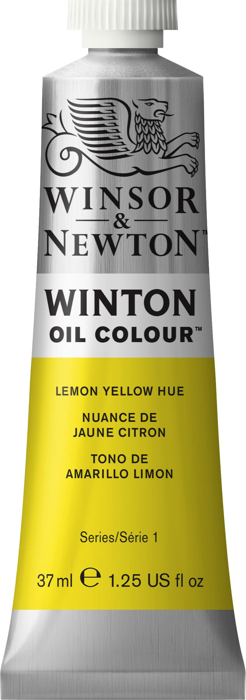 Winton Oil Colour Lemon Yellow Hue - 37ml tube