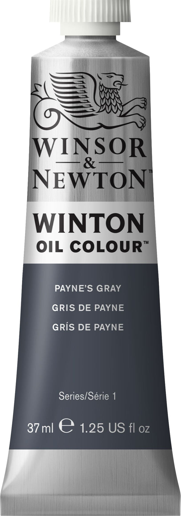 Winton Oil Colour Paynes (Payne’s) Grey - 37ml tube