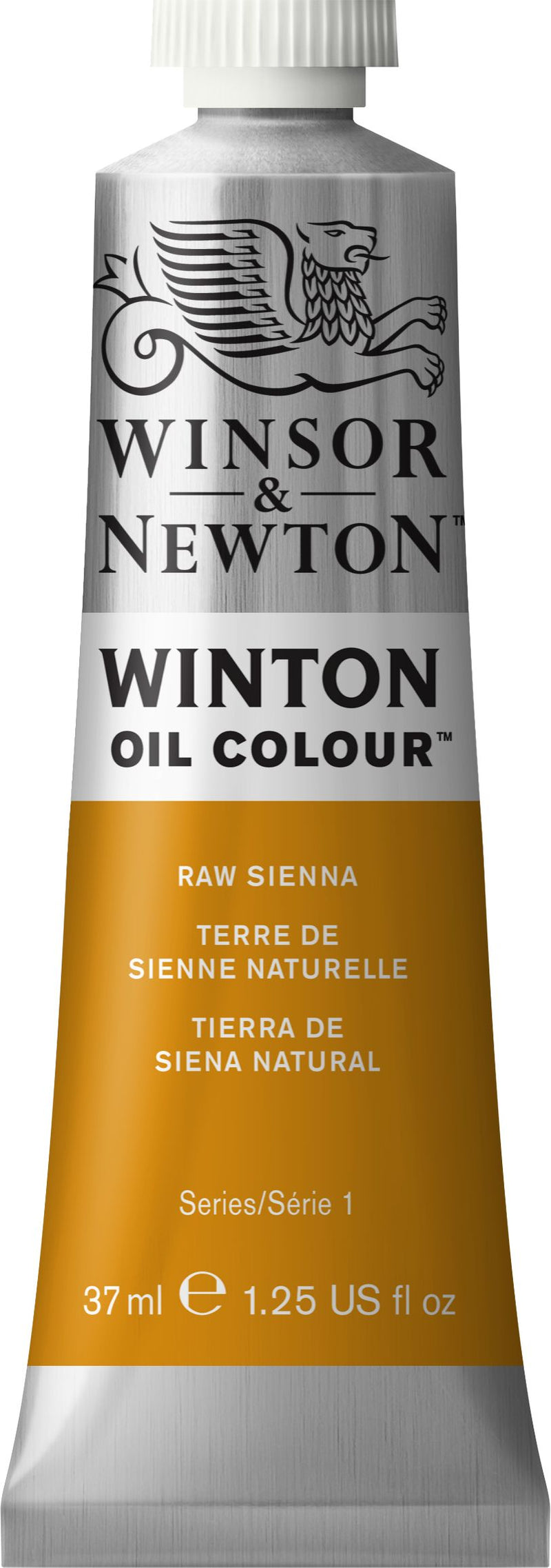 Winton Oil Colour Raw Sienna - 37ml tube