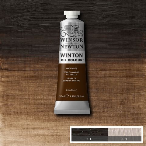 Winton Oil Colour Raw Umber - 37ml tube