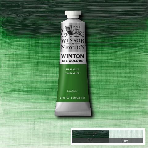 Winton Oil Colour Terre Verte - 37ml tube