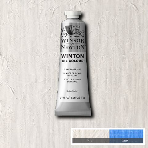 Winton Oil Colour Flake White Hue - 37ml tube