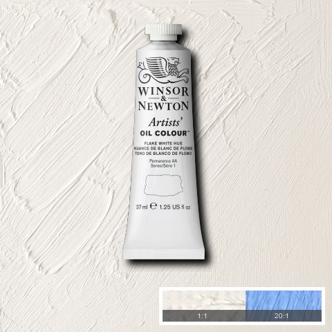 Winsor Newton Artist Oil Flake White Hue 242 - Series 1 - 37ml tube