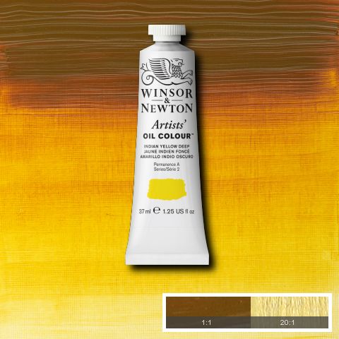 Winsor Newton Artist Oil Indian Yellow Deep 320 - Series 2 - 37ml tube