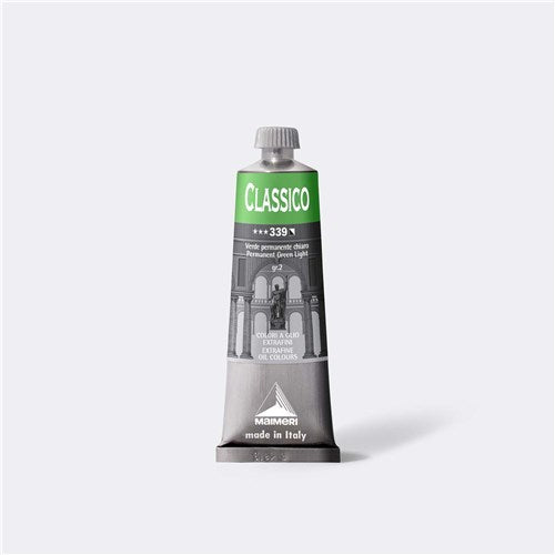 Maimeri Classico Oil Permanent Green Light - 60ml tube