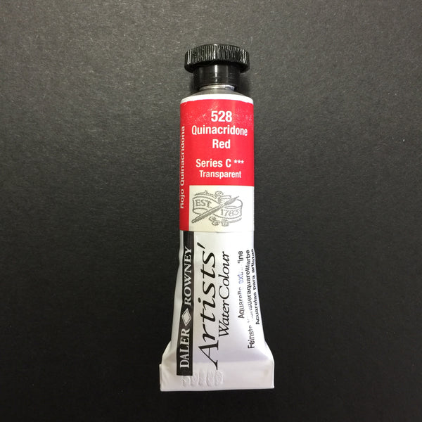 Daler-Rowney Artist Watercolour - Quinacridone Red 528 - 5ml tube 