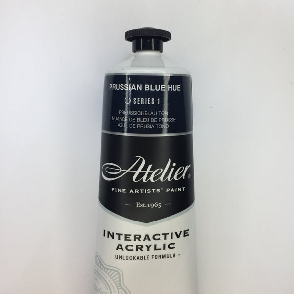 Atelier Interactive Artist Acrylic Prussian Blue Hue - Series 1  - 80ml tube