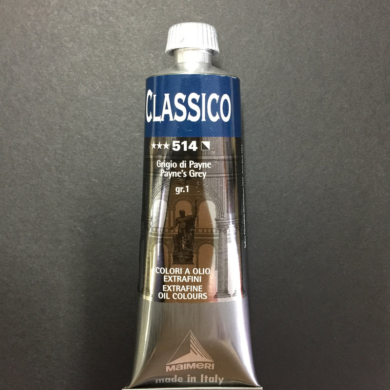 Maimeri Classico Oil Paynes Grey - 60ml tube 