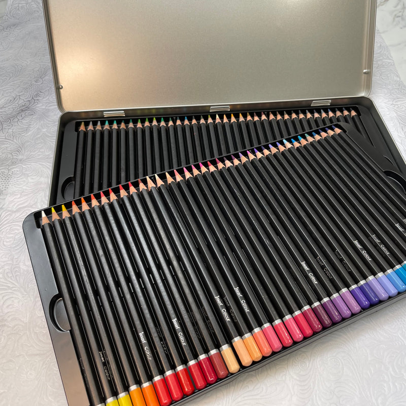 Jasart: Colour Pencils tin -Set of 72