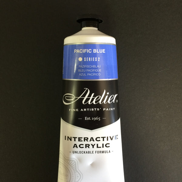 Atelier Interactive Artist Acrylic - Pacific Blue - 80ml tube 