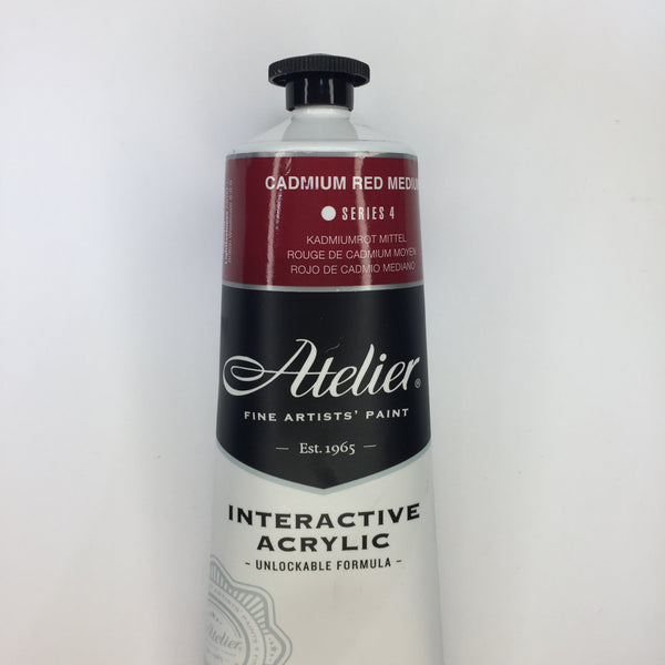 Atelier Interactive Artist Acrylic Cadmium Red Medium - Series 4  - 80ml tube