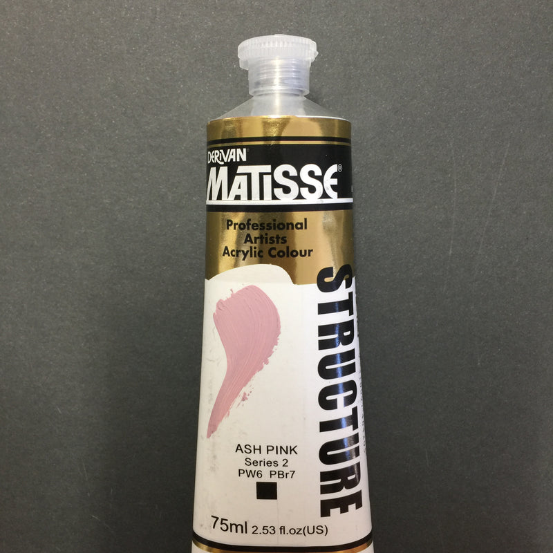 Matisse Structure Ash Pink 75ml tube 