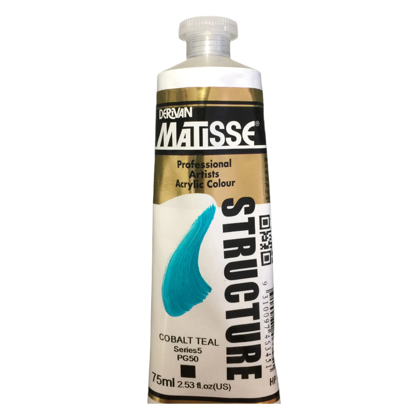 Matisse Structure Cobalt Teal 75ml tube 