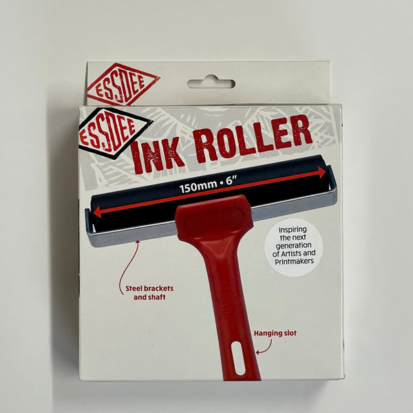 Essdee Ink Roller - 6 inch - 150mm (R5 lino Roller / Brayer)