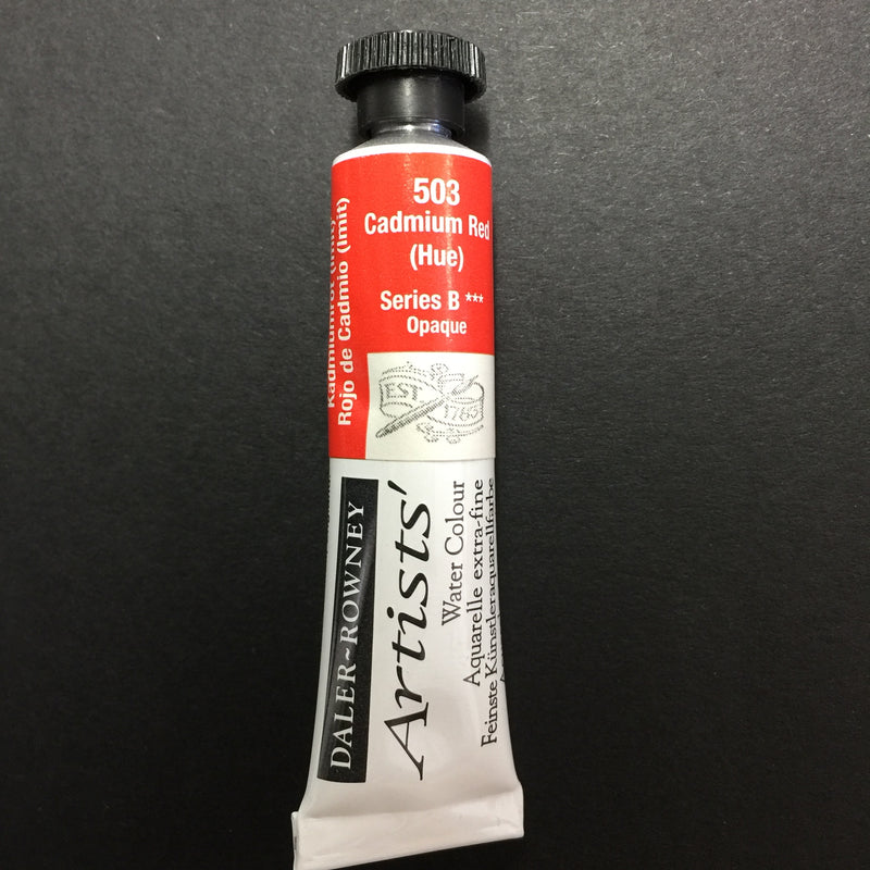 Daler-Rowney Artist Watercolour - Cadmium Red (Hue) 503 - 5ml tube 