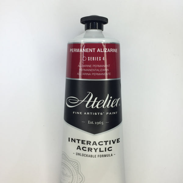 Atelier Interactive Artist Acrylic Permanent Alizarine - Series 4  - 80ml tube