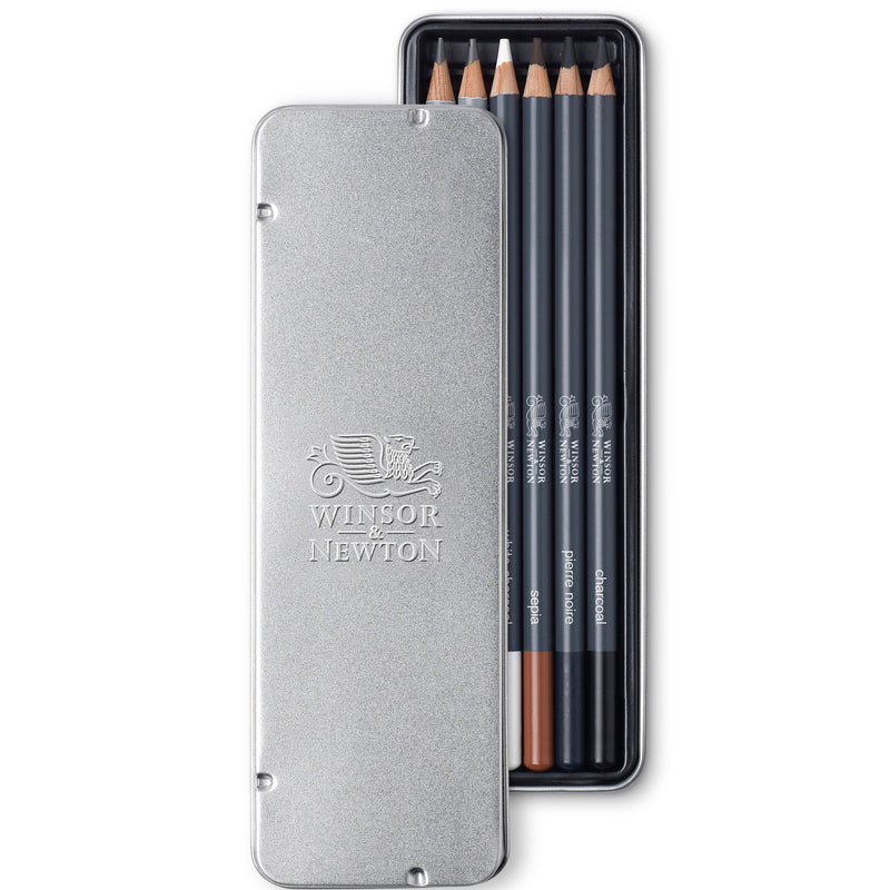 Winsor Newton: Sketching Pencils tin of 6