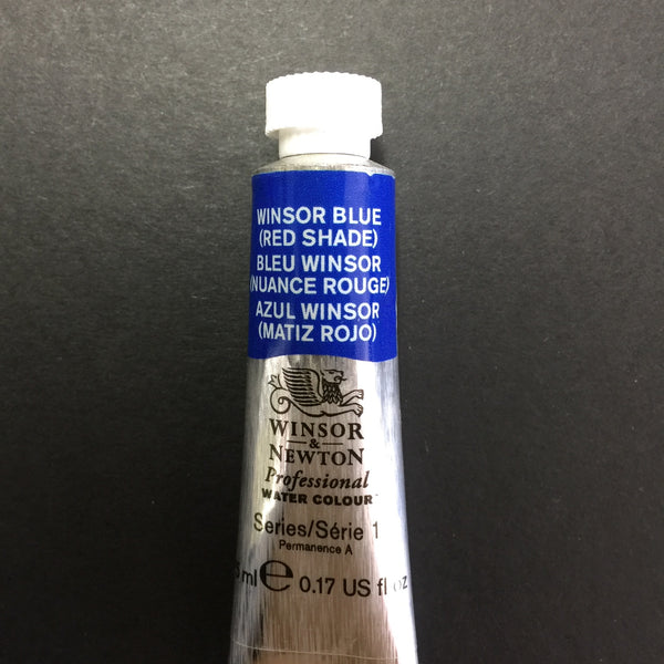 Winsor & Newton Professional Watercolour Winsor Blue (Red Shade) - Series 1 - 5ml tube (709)