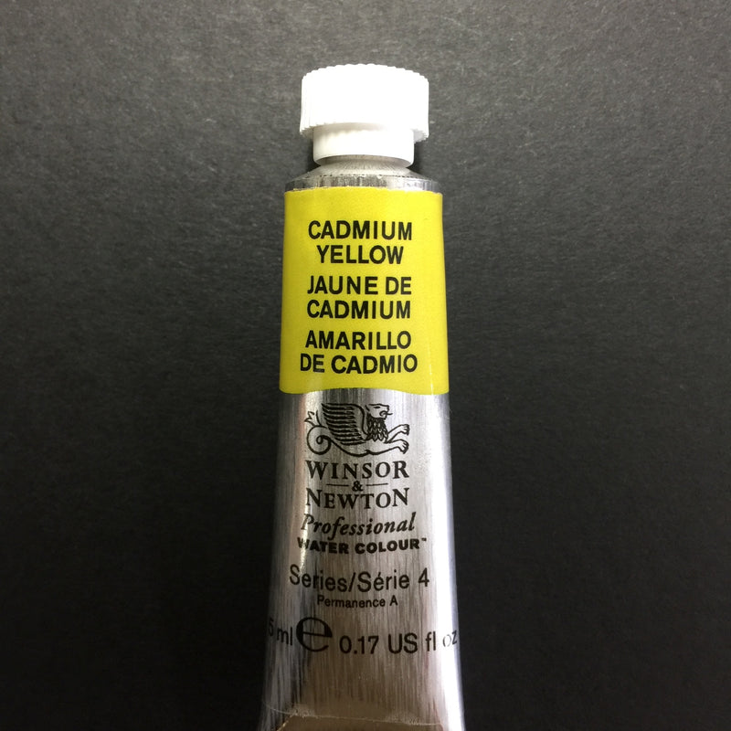 Winsor & Newton Professional Watercolour Cadmium Yellow - Series 4 - 5ml tube (108)
