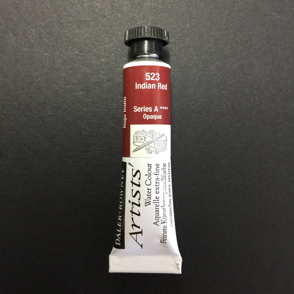 Daler-Rowney Artist Watercolour - Indian Red 523  - 5ml tube 