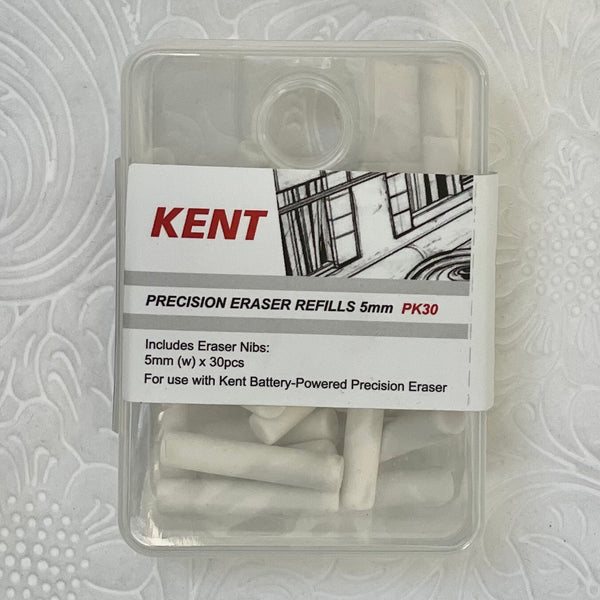 Kent Precision Eraser Refills 5mm (30pc)