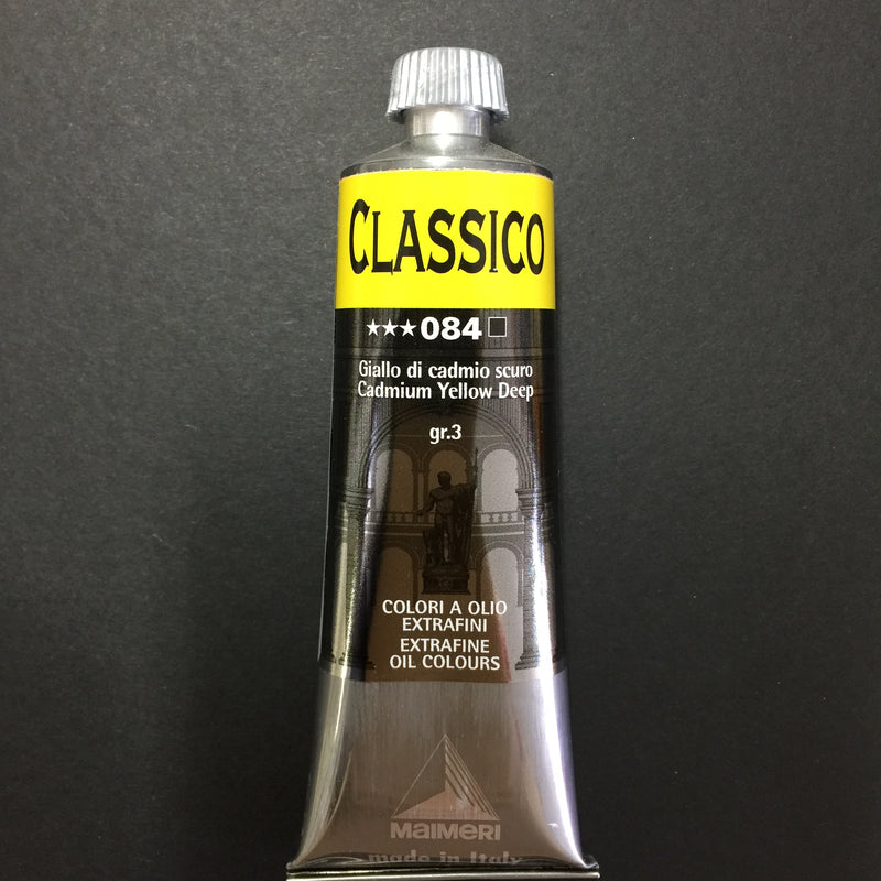 Maimeri Classico Oil Cadmium Yellow Deep - 60ml tube