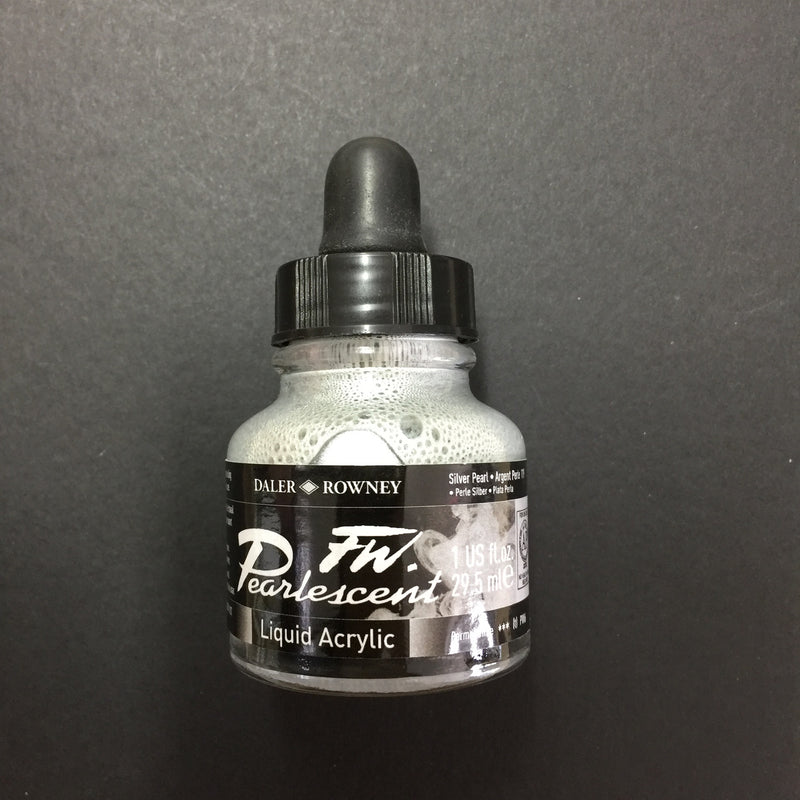 FW Artist Ink - Pearlescent Silver Pearl