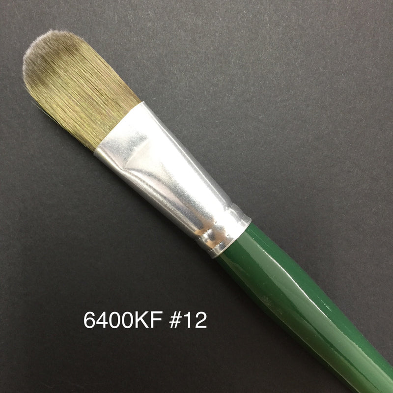 6400KF Filbert Mightlon Brush - #12