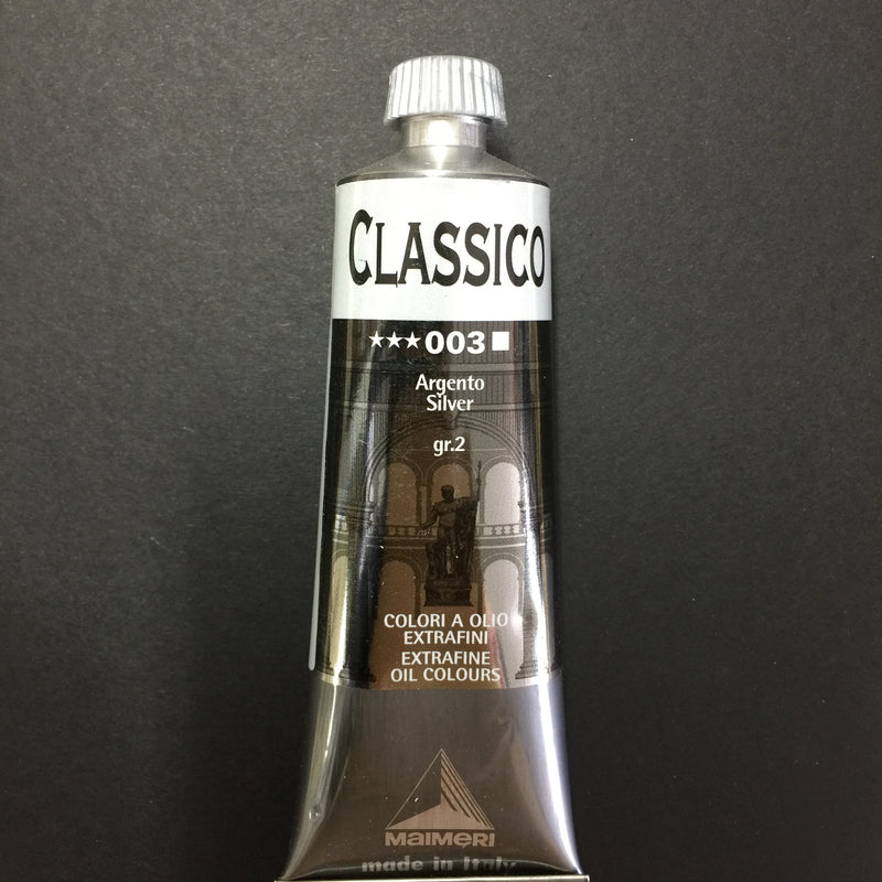 Maimeri Classico Oil Silver - 60ml tube 