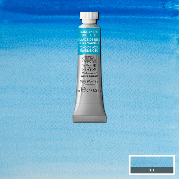 Winsor & Newton Professional Watercolour Manganese Blue Hue - Series 2 - 5ml tube (379)