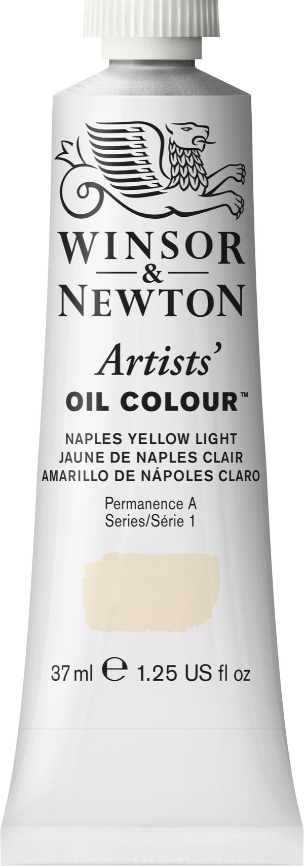 Winsor Newton Artist Oil Naples Yellow Light 426 - Series 1 - 37ml tube