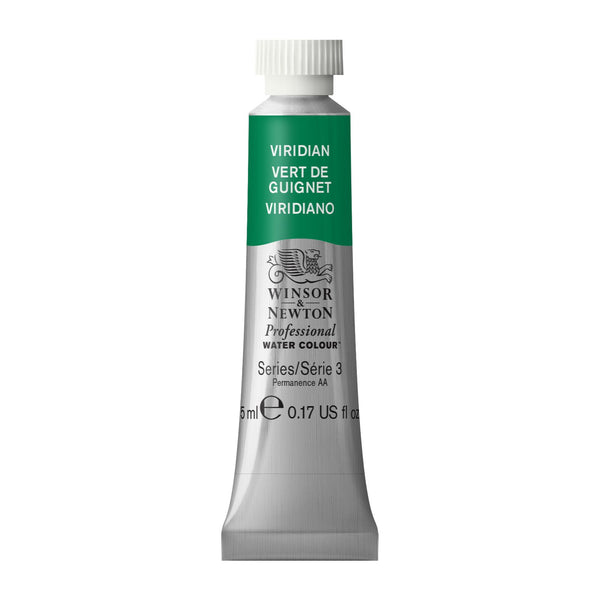 Winsor & Newton Professional Watercolour Viridian -Series 3 - 5ml tube (692)