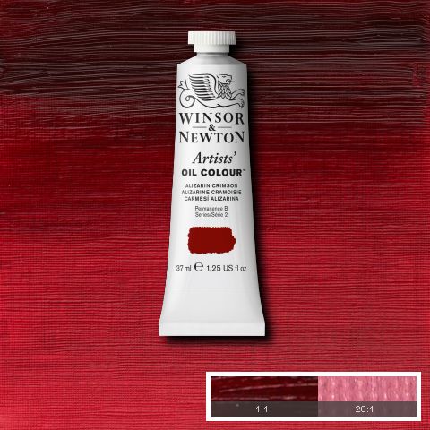 Winsor Newton Artist Oil Alizarin Crimson 004 - Series 2 - 37ml tube