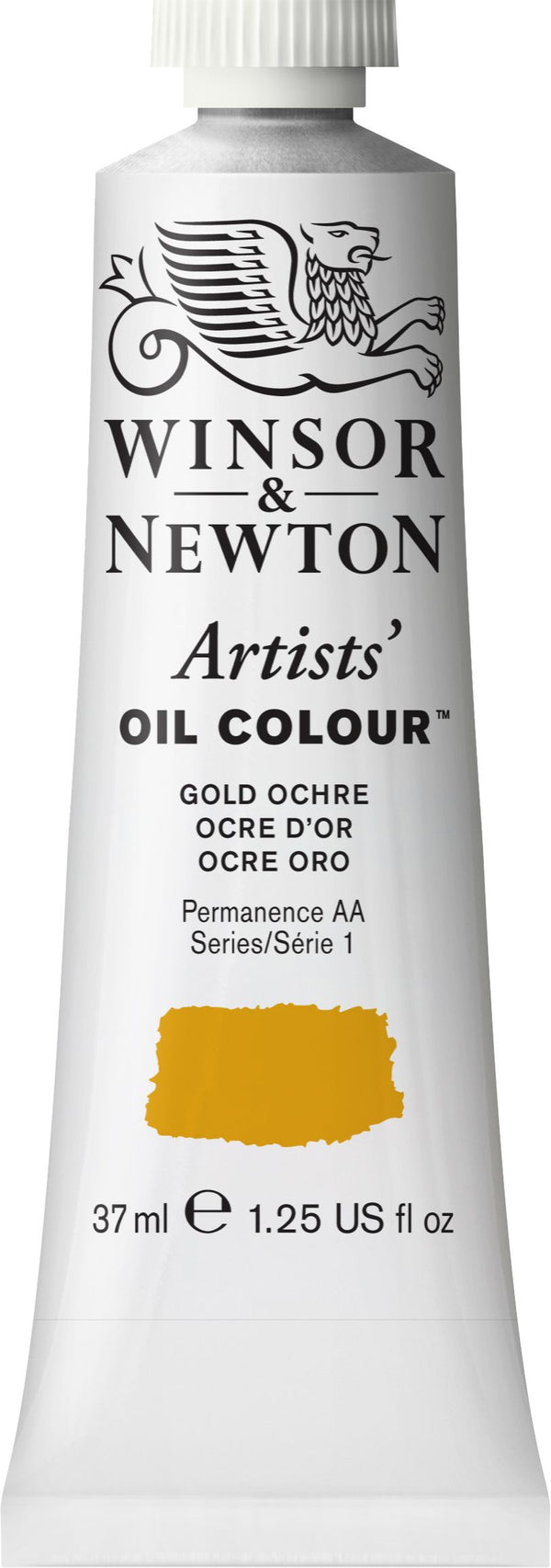Winsor Newton Artist Oil Gold Ochre 285 - Series 1 - 37ml tube