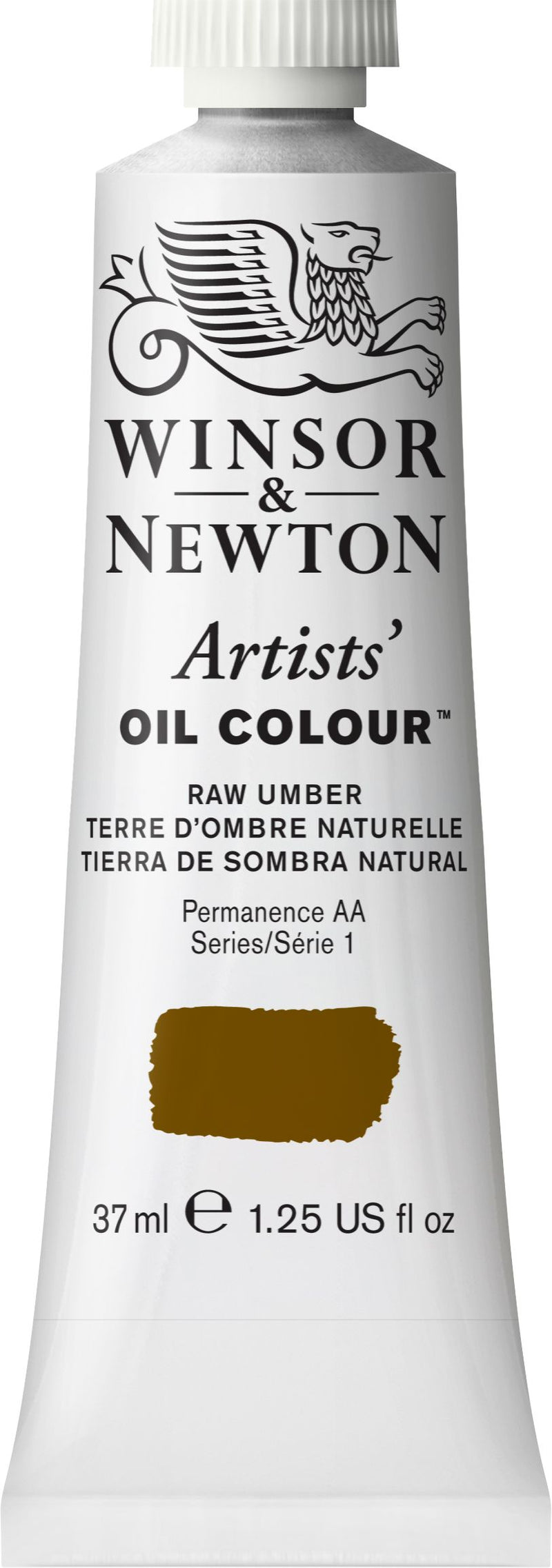 Winsor Newton Artist Oil Raw Umber 554 - Series 1 - 37ml tube