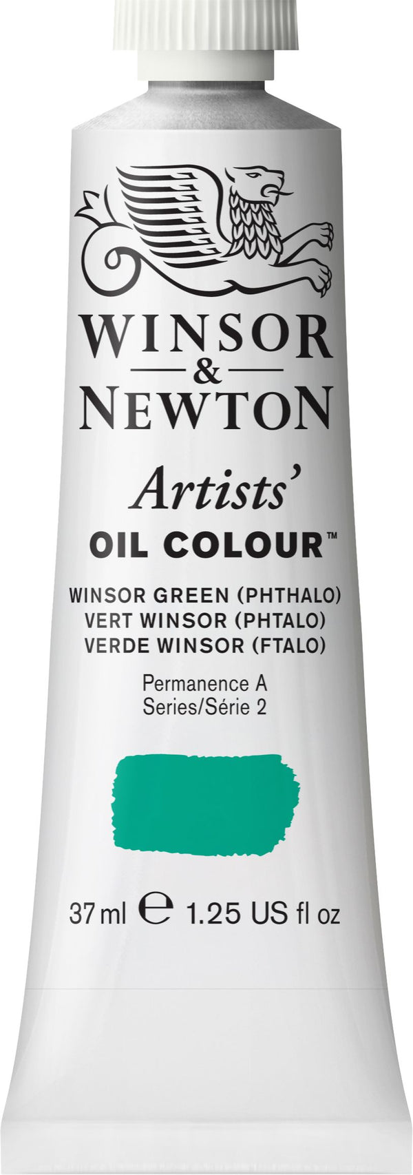 Winsor Newton Artist Oil Winsor Green (Phthalo) 720 - Series 2 - 37ml tube