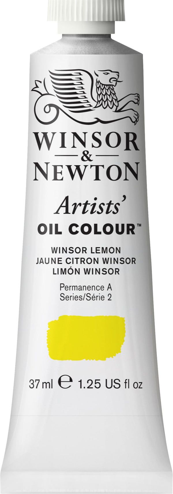Winsor Newton Artist Oil Winsor Lemon 722 - Series 2 - 37ml tube